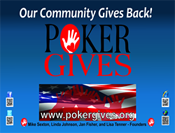 Poker Gives Charity Organization